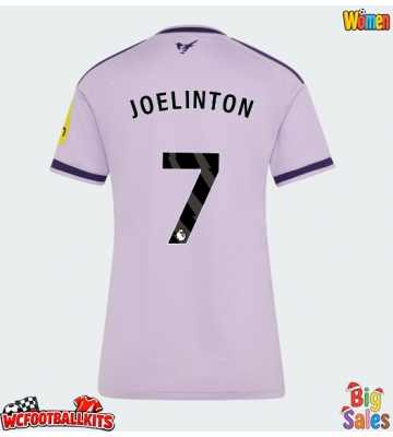 Newcastle United Joelinton #7 Replica Third Stadium Shirt for Women 2026-27 Short Sleeve